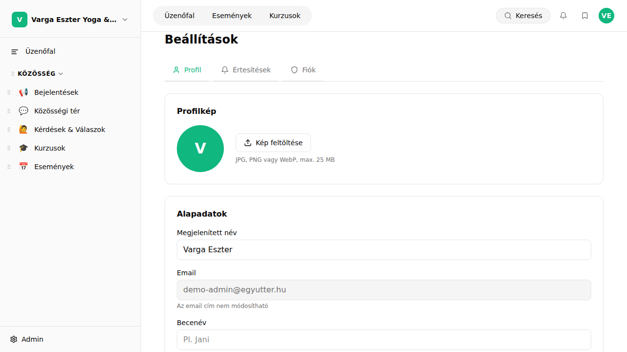 API kulcsok kezelése